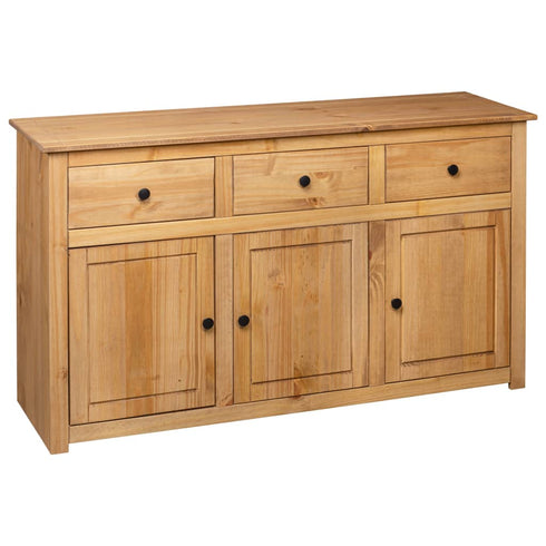 Rustika Rowe -  Sideboard 135x40x80 cm Solid Pinewood Panama Range